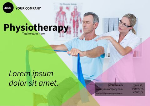 professional physiotherapy rehabilitation process - Download Free Stock Templates Pikwizard.com