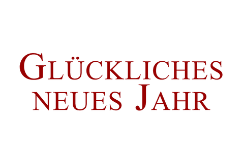 Glückliches neues jahr text transparent background