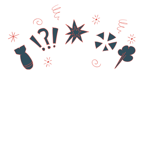 Transparent Digital Illustration of Red and Blue Icons for Creative Projects - Download Free Stock Videos Pikwizard.com
