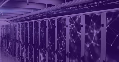 Modern Data Center with Advanced Network Connections - Download Free Stock Images Pikwizard.com