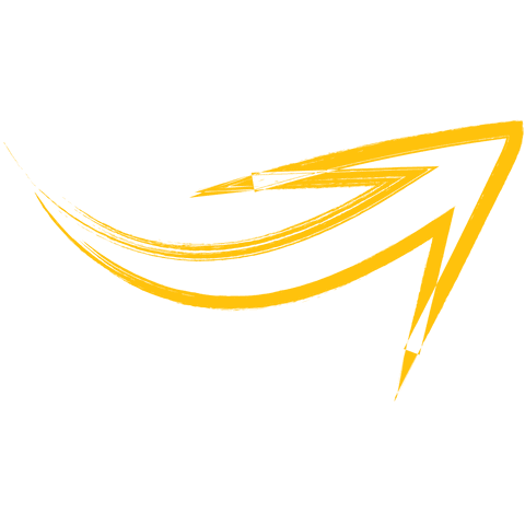 Stylish Yellow Hand-painted Arrow on Transparent Background - Download Free Stock Videos Pikwizard.com