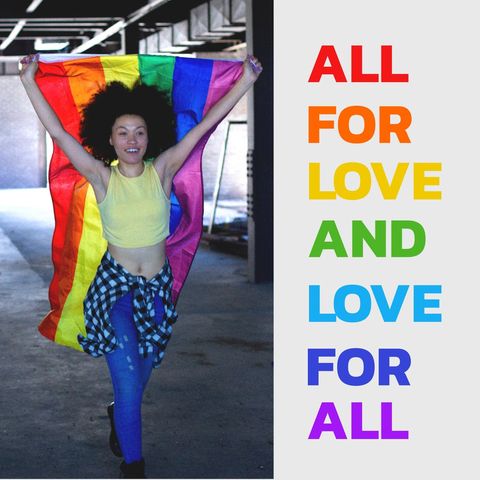 celebrating lgbtq pride and diversity with joyful expression - Download Free Stock Templates Pikwizard.com
