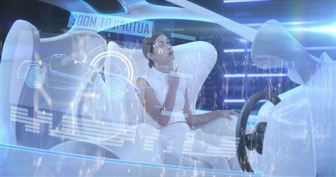 Futuristic Technology in Autonomous Vehicle Concept