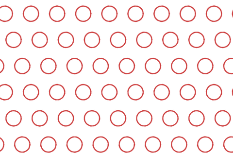 seamless red pattern circles on transparent background - Download Free Stock Videos Pikwizard.com