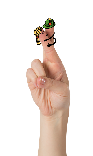 Creative Fingers Embracing On Transparent Background - Download Free Stock Videos Pikwizard.com