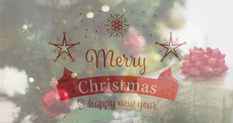 Festive Christmas Greetings and Joyful New Year Message