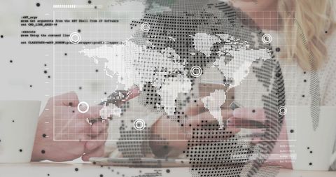 Global AI Networking Concept with Women Using Smartphone - Download Free Stock Images Pikwizard.com