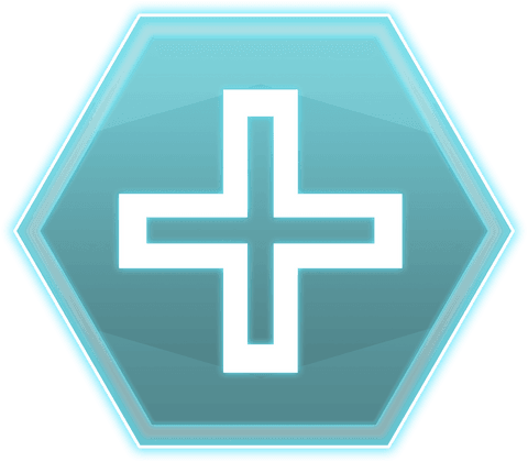 transparent medical cross hexagon icon - Download Free Stock Videos Pikwizard.com