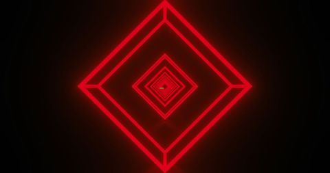 Cyber Monday Sale Glowing Geometric Modern Design