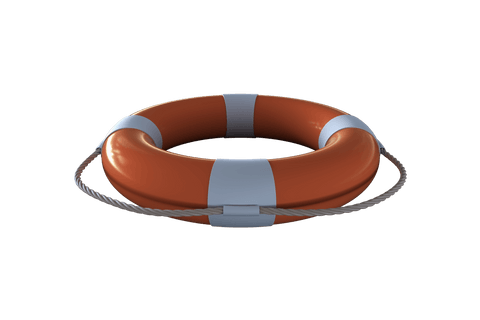 realistic transparent lifebuoy with rope - Download Free Stock Videos Pikwizard.com