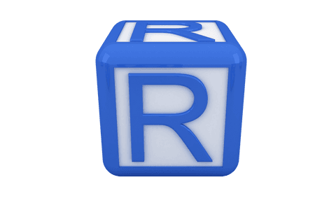 blue letter r cube icon on transparent background - Download Free Stock Videos Pikwizard.com