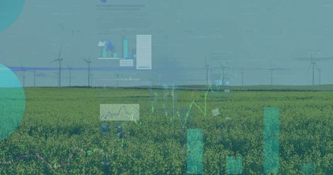 Digital Analytics Merge with Eco-Friendly Agriculture and Wind Energy