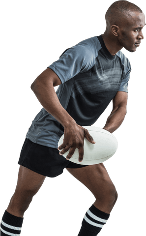 transparent rugby player executing skillful pass with focus - Download Free Stock Videos Pikwizard.com