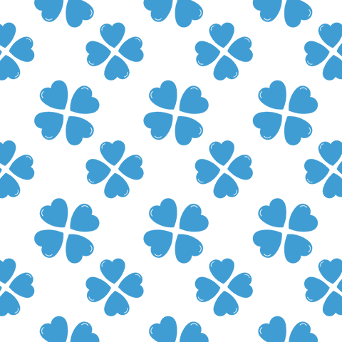blue heart flowers pattern on transparent background for romantic designs - Download Free Stock Videos Pikwizard.com