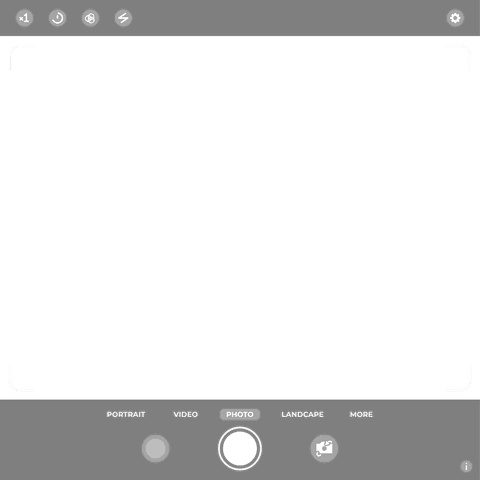smartphone camera viewfinder on transparent interface background - Download Free Stock Videos Pikwizard.com