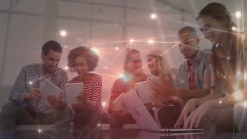 Collaborating Team Using Devices with Network Overlay