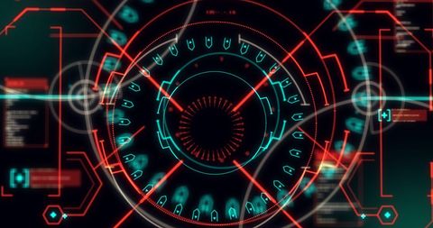 Futuristic Digital Interface Connectivity Background - Download Free Stock Images Pikwizard.com