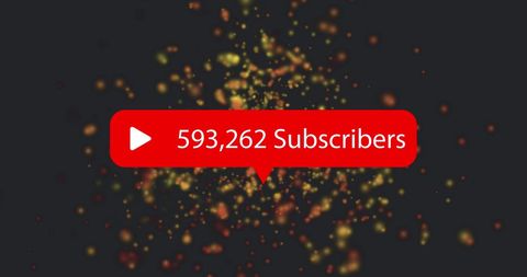 Social Media Subscription Milestone Celebration - Download Free Stock Images Pikwizard.com