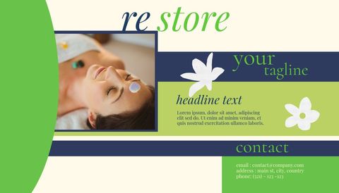 Serene Wellness Template with Peaceful Woman and Healing Stones - Download Free Stock Templates Pikwizard.com