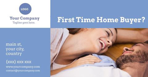 Joyful Couple Celebrating First-Time Homeownership - Download Free Stock Templates Pikwizard.com