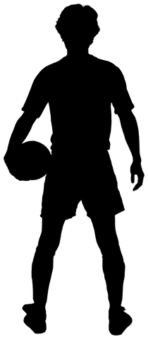 silhouette of sportsman dominating transparent background - Download Free Stock Videos Pikwizard.com