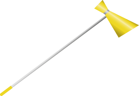 minimalist industrial metal rod with twin yellow tips on transparent background - Download Free Stock Videos Pikwizard.com