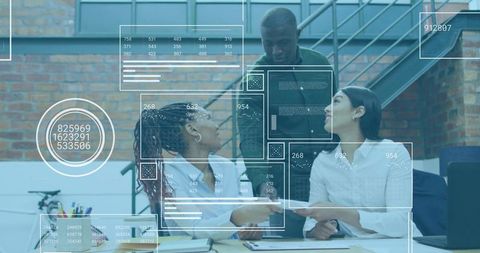 Team Collaboration and Document Exchange in Modern Office