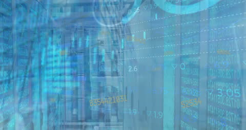 Digital Data Analysis Visualized on Modern Server Infrastructure