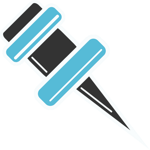 Transparent Blue Pin Design for Creative Projects - Download Free Stock Videos Pikwizard.com