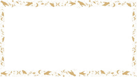Ornate Gold Frame with Botanical Symbols on Transparent Background - Download Free Stock Videos Pikwizard.com