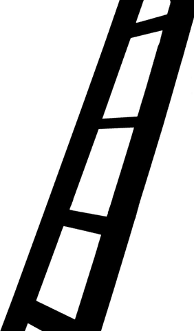 minimalist transparent black ladder close-up for design projects - Download Free Stock Videos Pikwizard.com