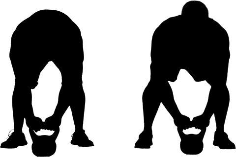 transparent silhouette of people lifting dumbbells in fitness routine - Download Free Stock Videos Pikwizard.com