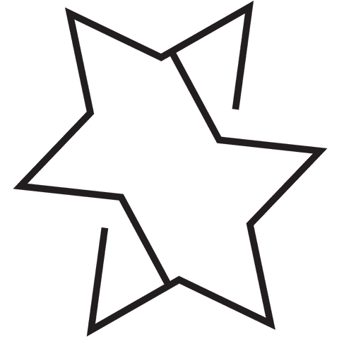 Geometric Star Illustration Transparent Background Concept Design - Download Free Stock Videos Pikwizard.com