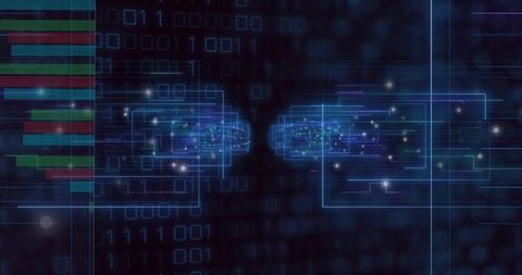 Innovative Digital Data Processing Interface Background - Download Free Stock Images Pikwizard.com