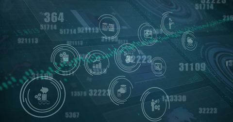 Futuristic Technology Concepts in Digital Analytics - Download Free Stock Images Pikwizard.com