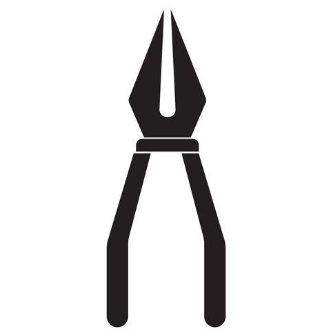 black tongs digital illustration on transparent background - Download Free Stock Videos Pikwizard.com