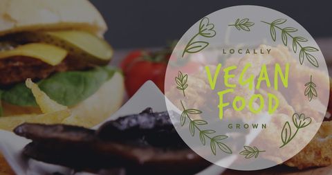 Locally Grown Vegan Food with Fresh Burger