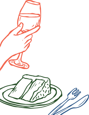 Elegant Hand Holding Wine Glass with Cake on Transparent Background - Download Free Stock Videos Pikwizard.com