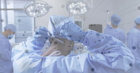 Surgeons in Operating Room Using Global Network Technology