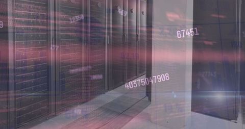 Digital Data Visualization in Server Room Environment