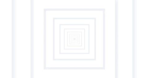 Abstract Concentric Square Graphic on White Background