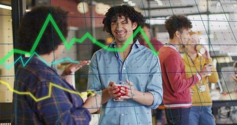 Modern Office Brainstorming with Graph Overlay Strengthening Innovation