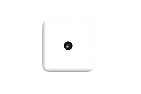 transparent single dot dice illustration in 3d - Download Free Stock Videos Pikwizard.com