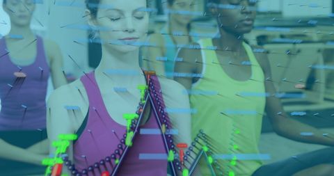 Innovative fitness technology in yoga practice