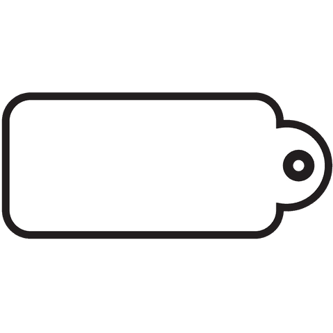 White Tag with Copy Space on Transparent Background - Download Free Stock Videos Pikwizard.com
