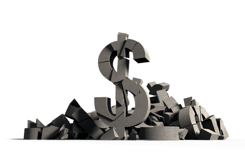 crackled concrete dollar sign on transparent background - Download Free Stock Videos Pikwizard.com
