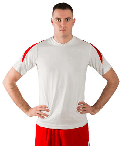 Confident Athlete in White Uniform, Transparent Background