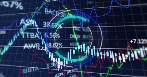 Financial Data Analysis with Interactive Chart Display - Download Free Stock Images Pikwizard.com