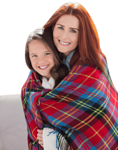 caucasian mother daughter embrace on transparent background - Download Free Stock Videos Pikwizard.com