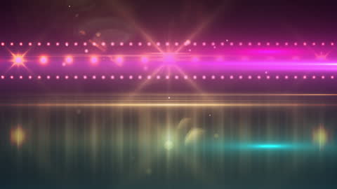 Abstract Lights and Colors Digital Animation